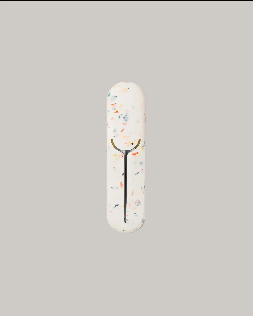 [Set] Porter Bowl   Utensil - Cream & Terrazo