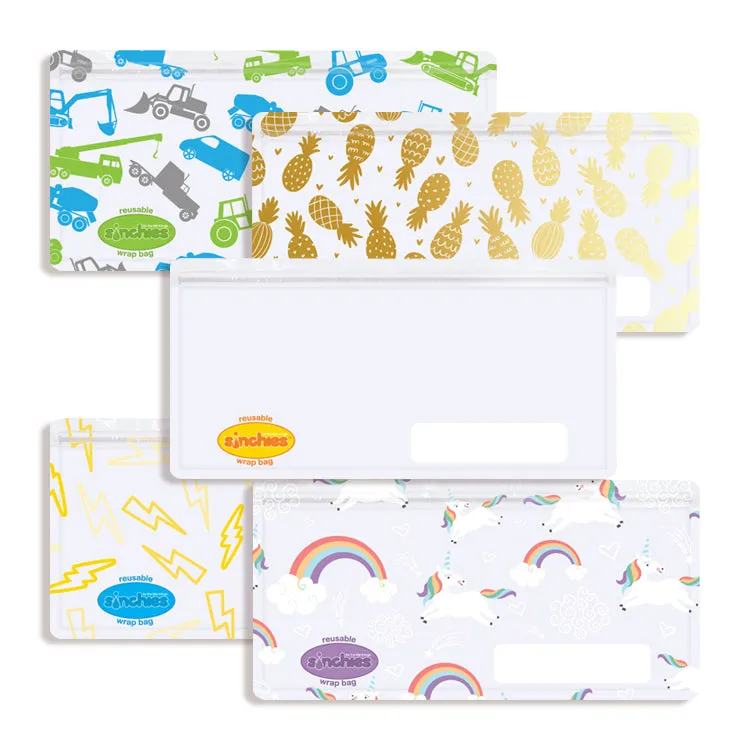 Sinchies Reusable Bags (medium) - Trucks