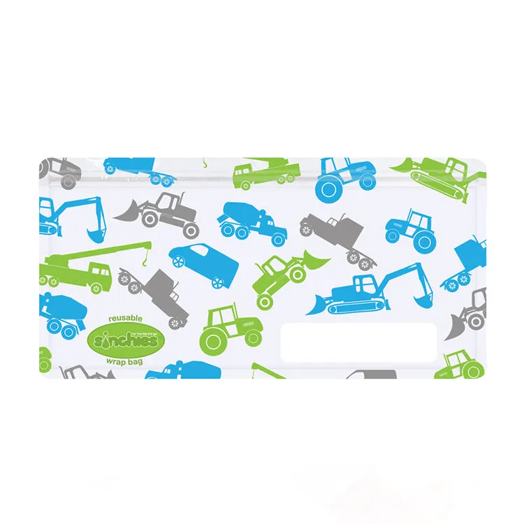Sinchies Reusable Bags (medium) - Trucks