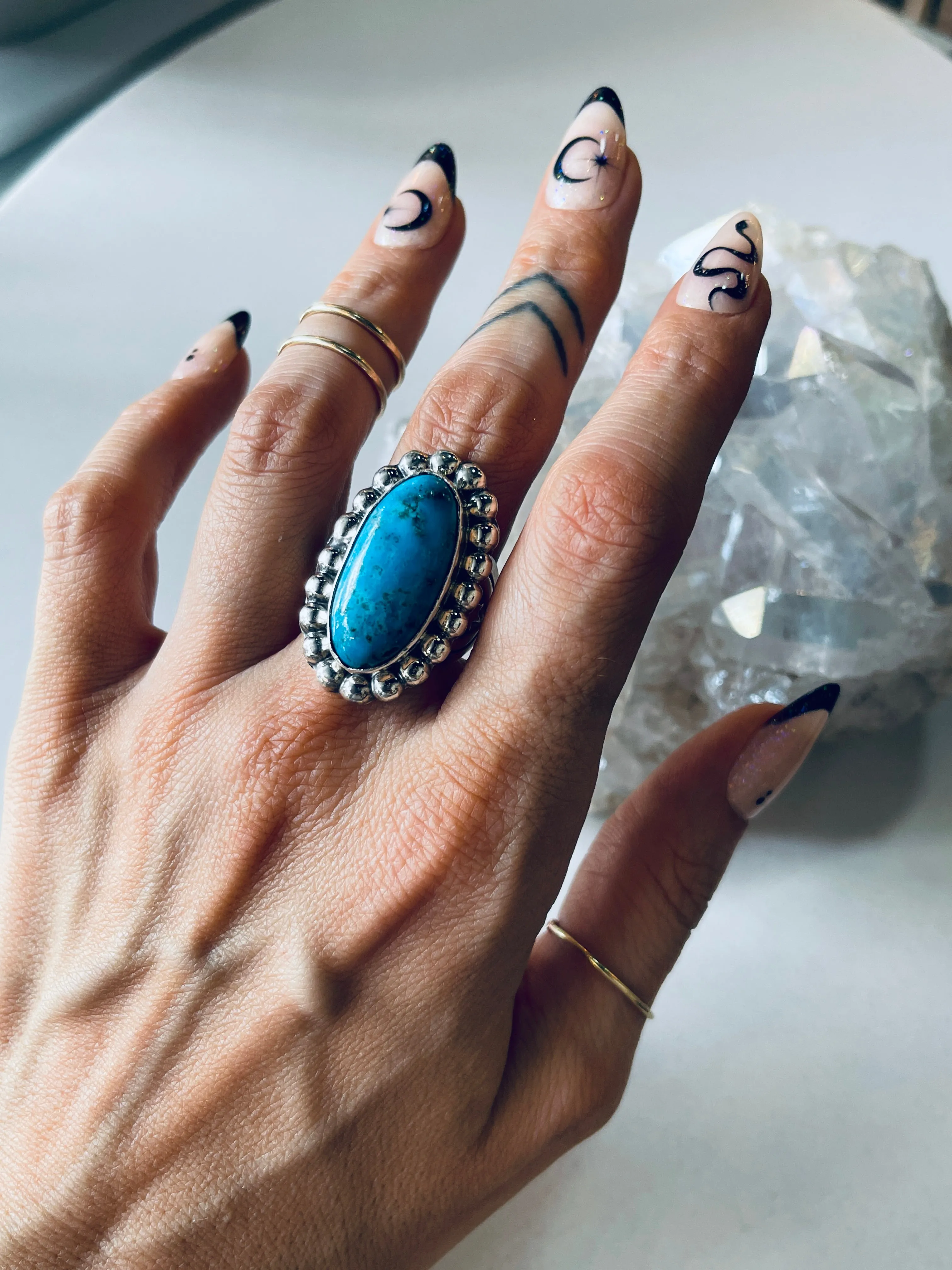 Size 7 Gorgeous Paul Livingston Ring