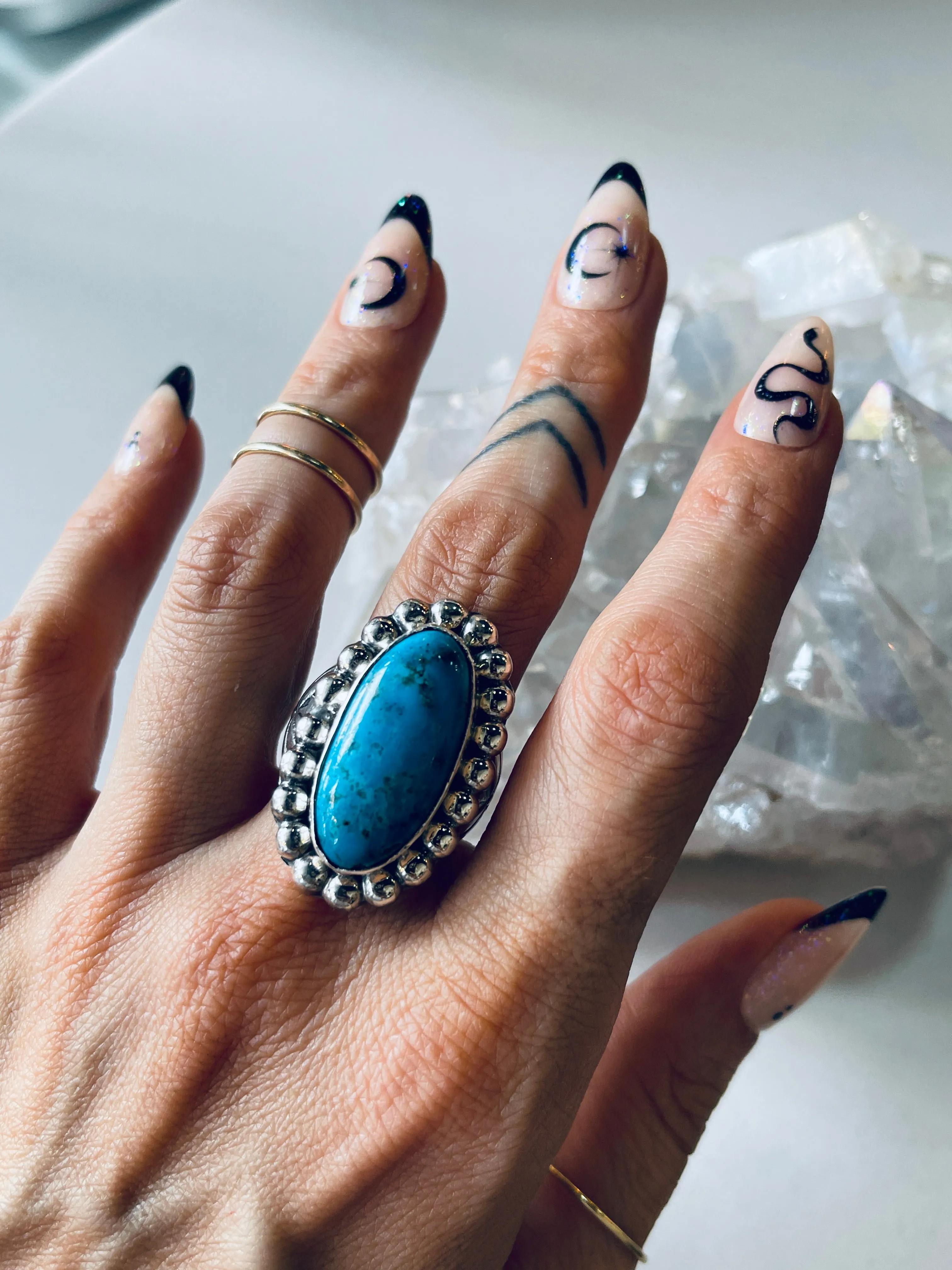 Size 7 Gorgeous Paul Livingston Ring