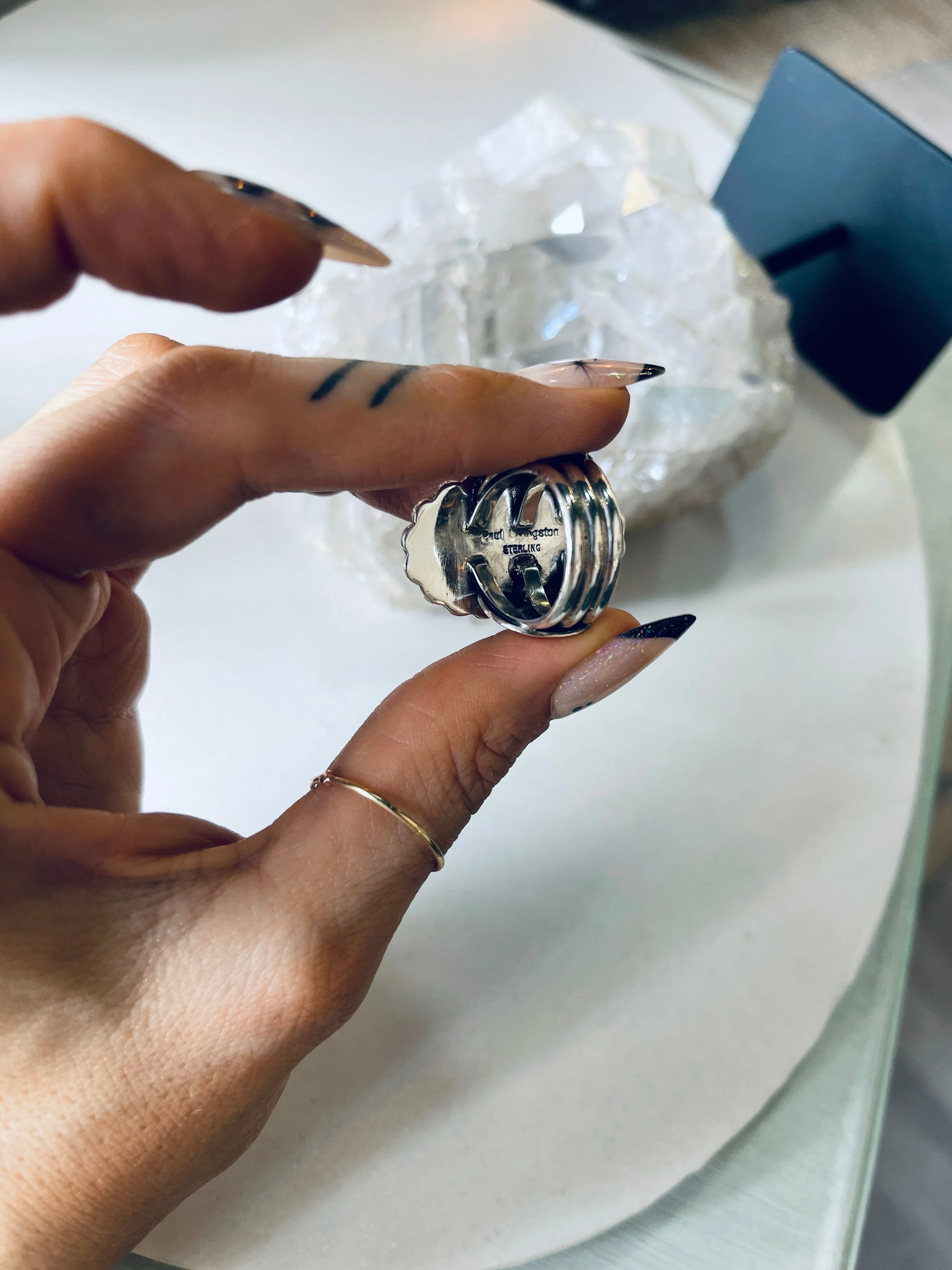 Size 7 Gorgeous Paul Livingston Ring