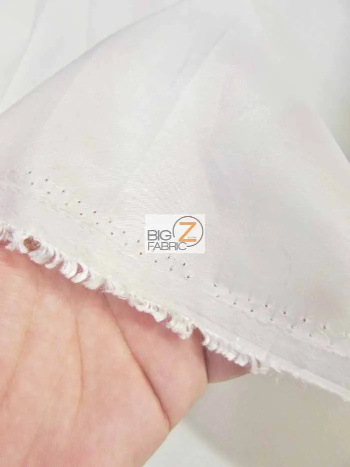 Solid Polyester Taffeta 58"/60" Fabric / Black / Sold By The Yard