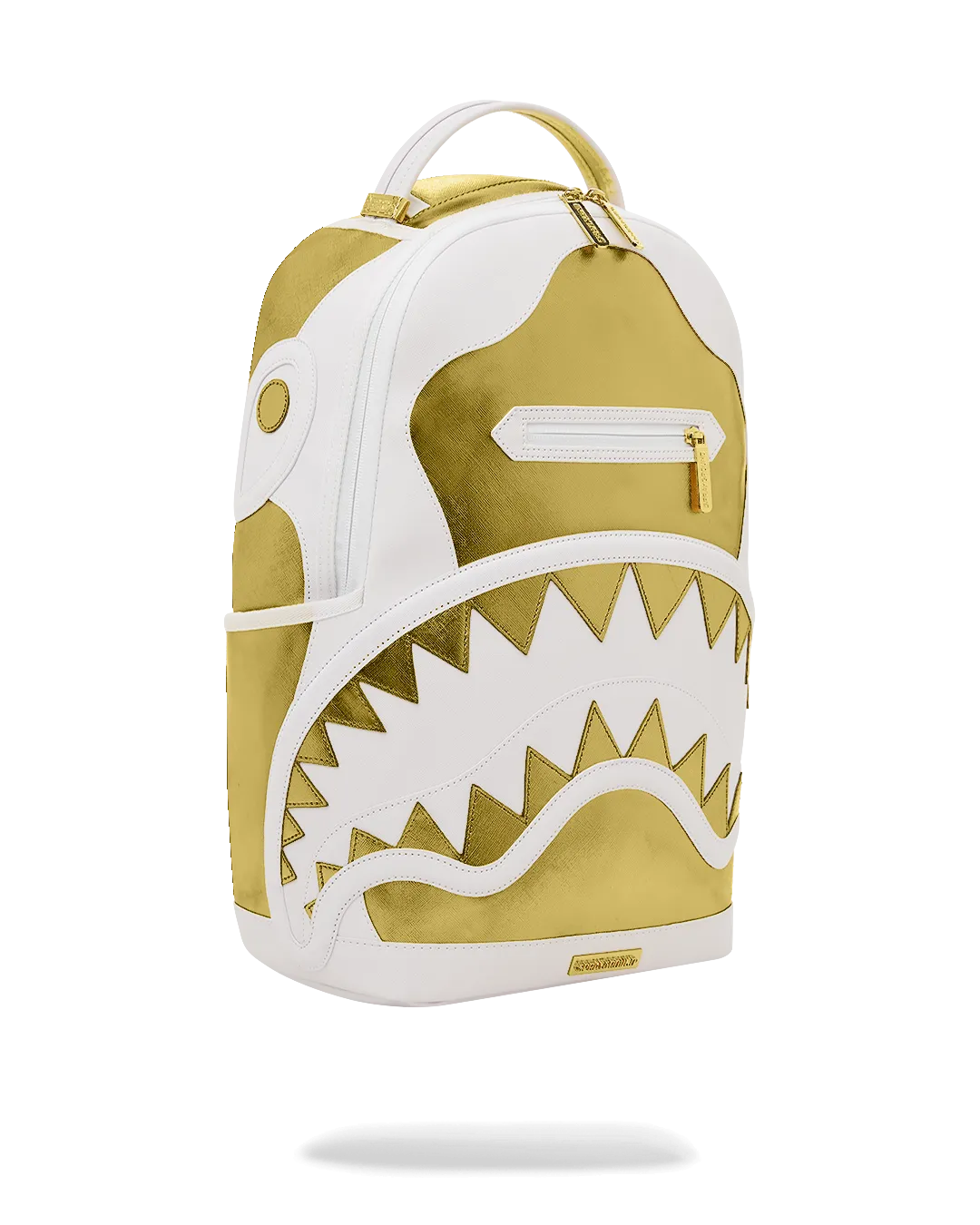 Sprayground Your Majesty Backpack - White / Gold
