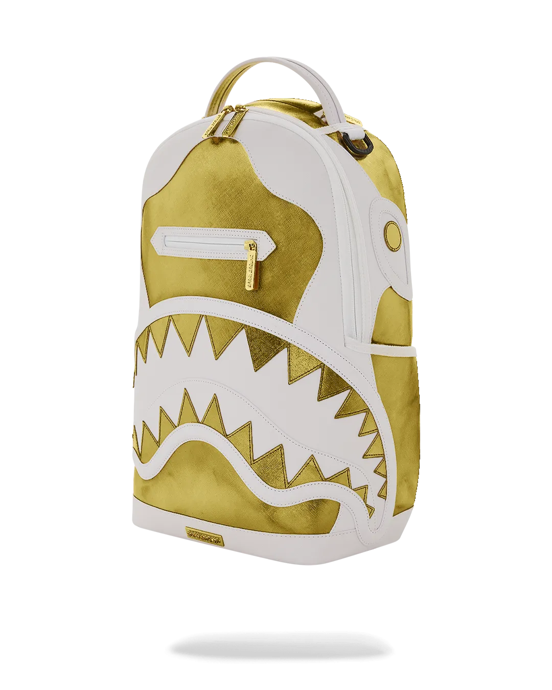 Sprayground Your Majesty Backpack - White / Gold