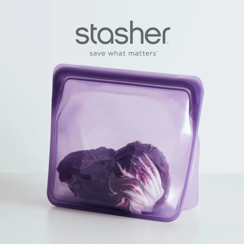 Stasher Reusable Silicone Bag - STAND-UP MEGA BAG