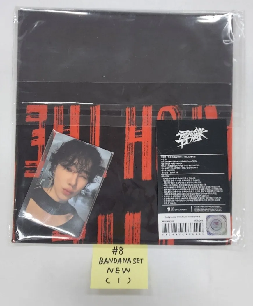 Theboyz "導火線" - Official Pop-Up MD [Postcard Set, Bandana Set, Trigger Bag, Keyring, Ball Cap] [24.10.31]