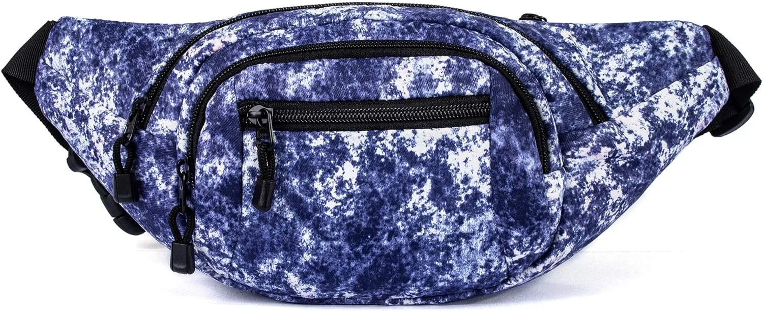 TOPERIN Fashion Fanny Pack Cute Running Belt Waist Pack Running Waist Bag Belt