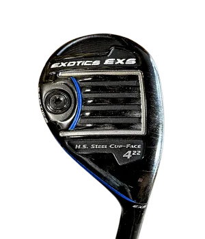 Tour Edge Exotics EXS 22° 4 Hybrid with Tensei 70g Regular Flex Shaft