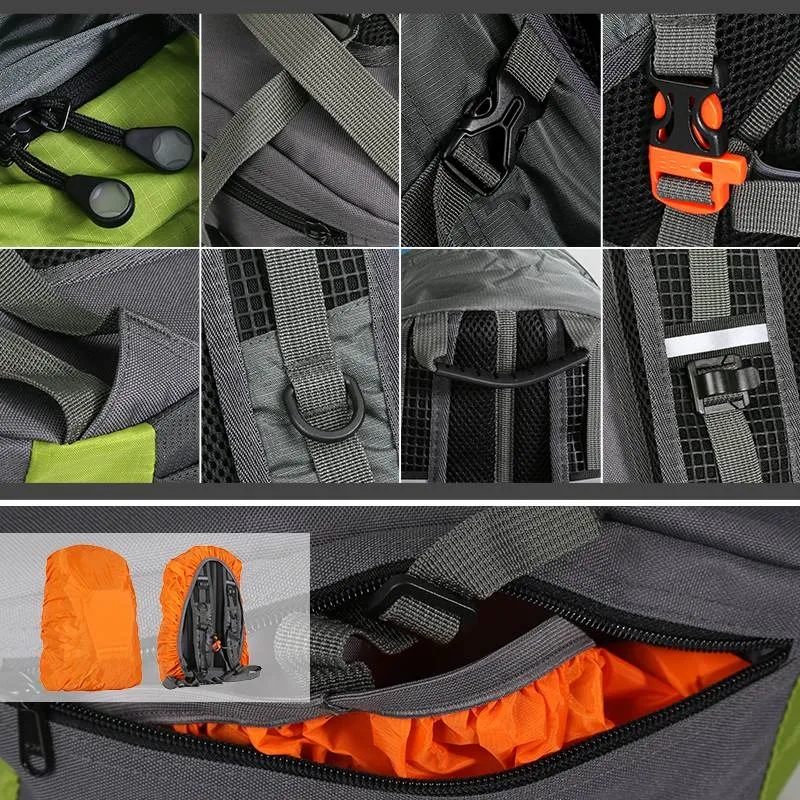 Turn Signal Light LED Reflective Sport Backpack 18 Liter Waterproof for Night Cycling Safety Outdoor …