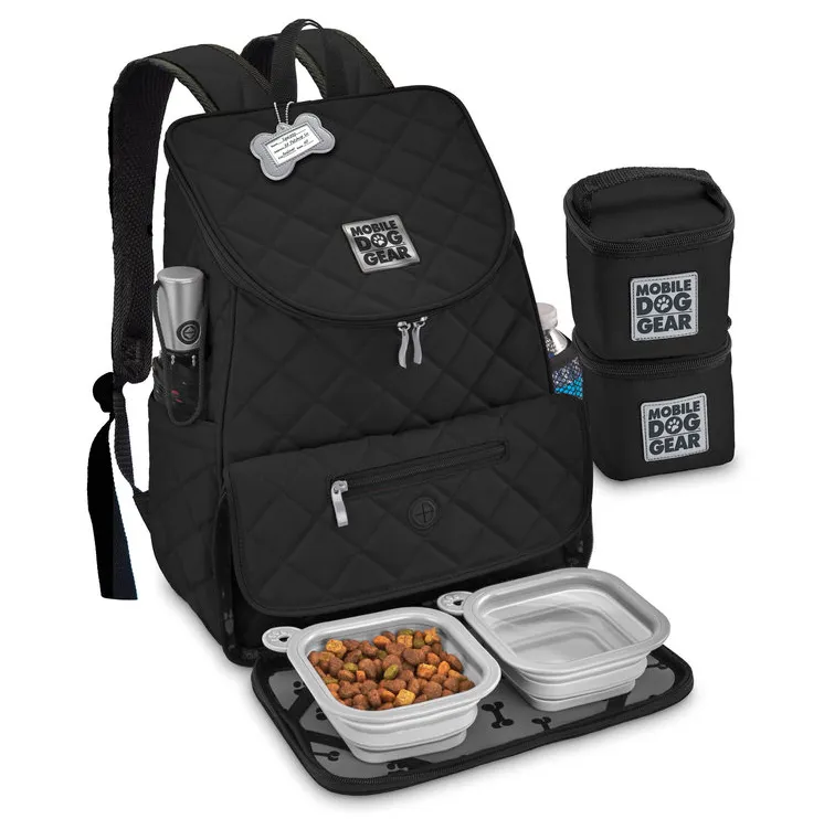 Weekender Backpack ~ Grey (All Size Dogs)
