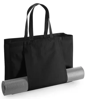Westford Mill EarthAware® Organic Yoga Tote Bag | Black