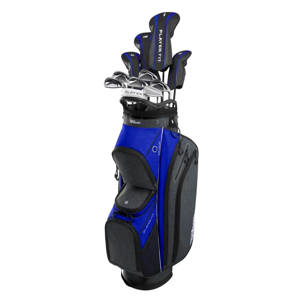 Wilson Player Fit Mens Graphite Golf Package Set 2024 - Cart Bag
