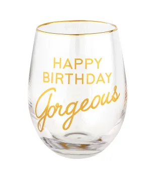 Wine Glass - Happy Birthday Gorgeous