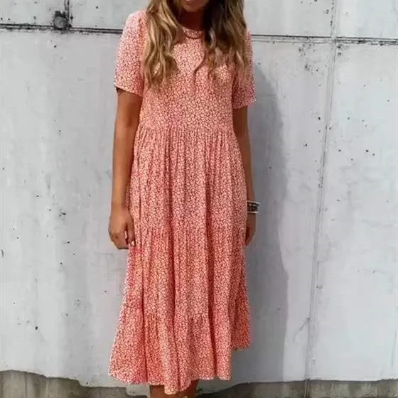 Women's Beautiful Floral Loose Dress