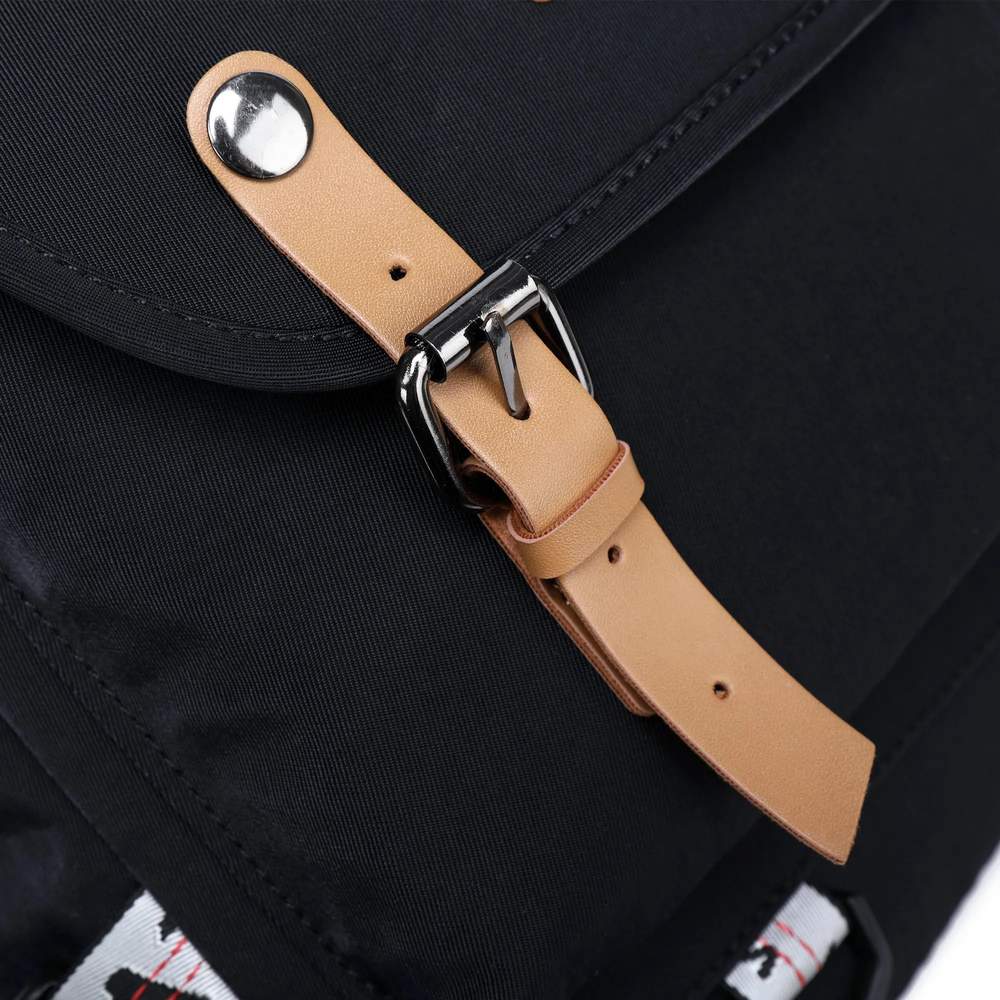 Ybackpacks Oxford Backpack for School Fashion Teens' Bookbag Travel Bag with USB Charging Port