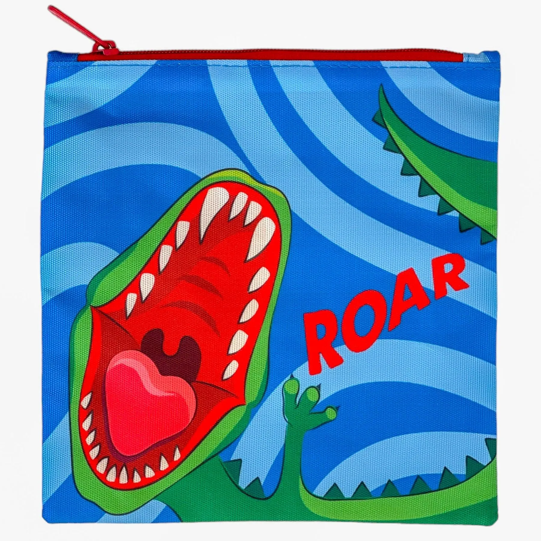 Yumbox Reusable Sandwich Bag - Set of 2 - Navy & Dino